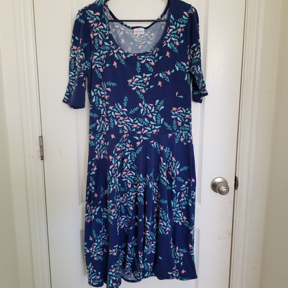 Lularoe fit and flare dress